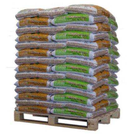 Starforest DIN Plus Holzpellets – Palette mit 70 Säcken à 15 kg – 100 % Nadelholz