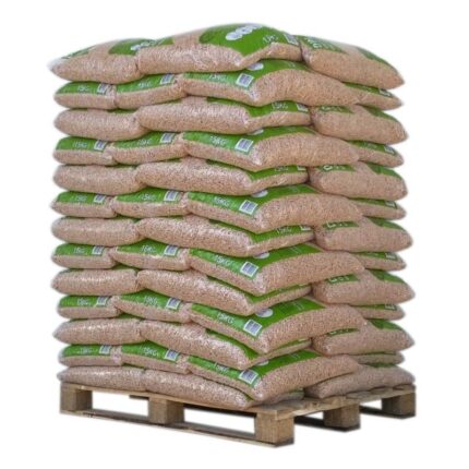 DIN Pellets Holzpellets – Palette mit 65 Säcken à 15 kg – Hohe Qualität