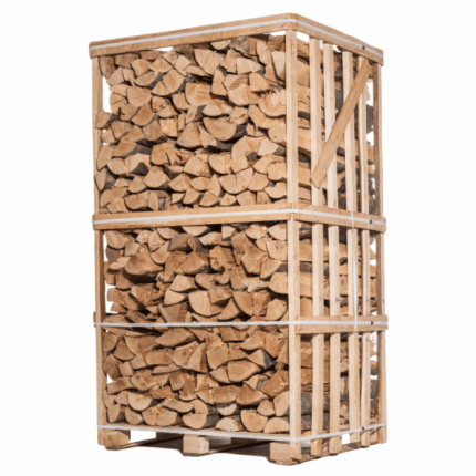 Brennholz 45 cm – Hartholzmischung (Eiche, Hainbuche, Buche, Esche) – 2 m³ – 2,6 Ster – Naturgetrocknet