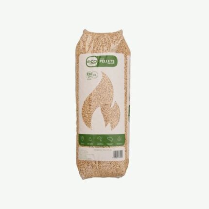 Premium ENplus A1 Pellets – Palette mit 65 Säcken à 15 kg – 100 % Weichholz – Saubere und effiziente Verbrennung