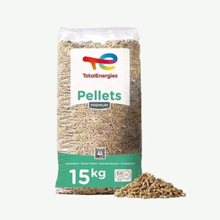 TotalEnergies 15 kg Pellets – Reines Nadelholz – ENplus A1-zertifiziert