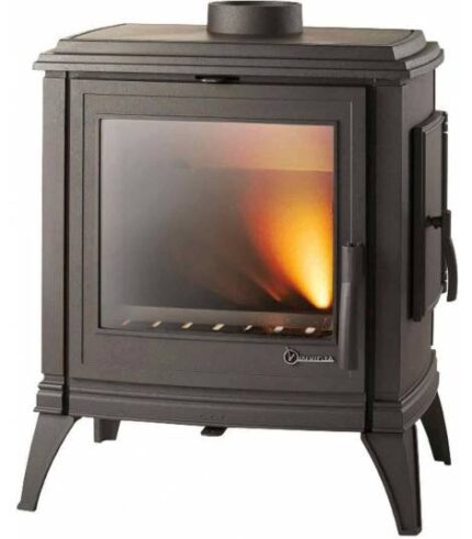 SEDAN M Holzofen – Invicta | 10 kW, Anthrazit-Gusseisen, Classic, 5-Sterne Green Flame