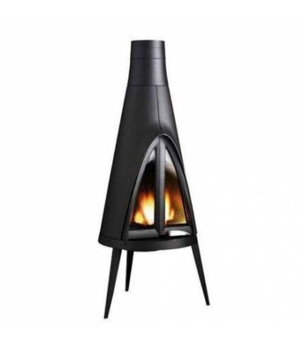 Invicta TIPI Anthrazit Holzofen – 10 kW, natürliche Konvektion, 7-Sterne Green Flame